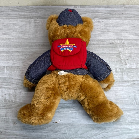 Commonweath Vintage HEB 2005 100th Anniversary Brown Bear Plush Stuffed Animal - Picture 2 of 16